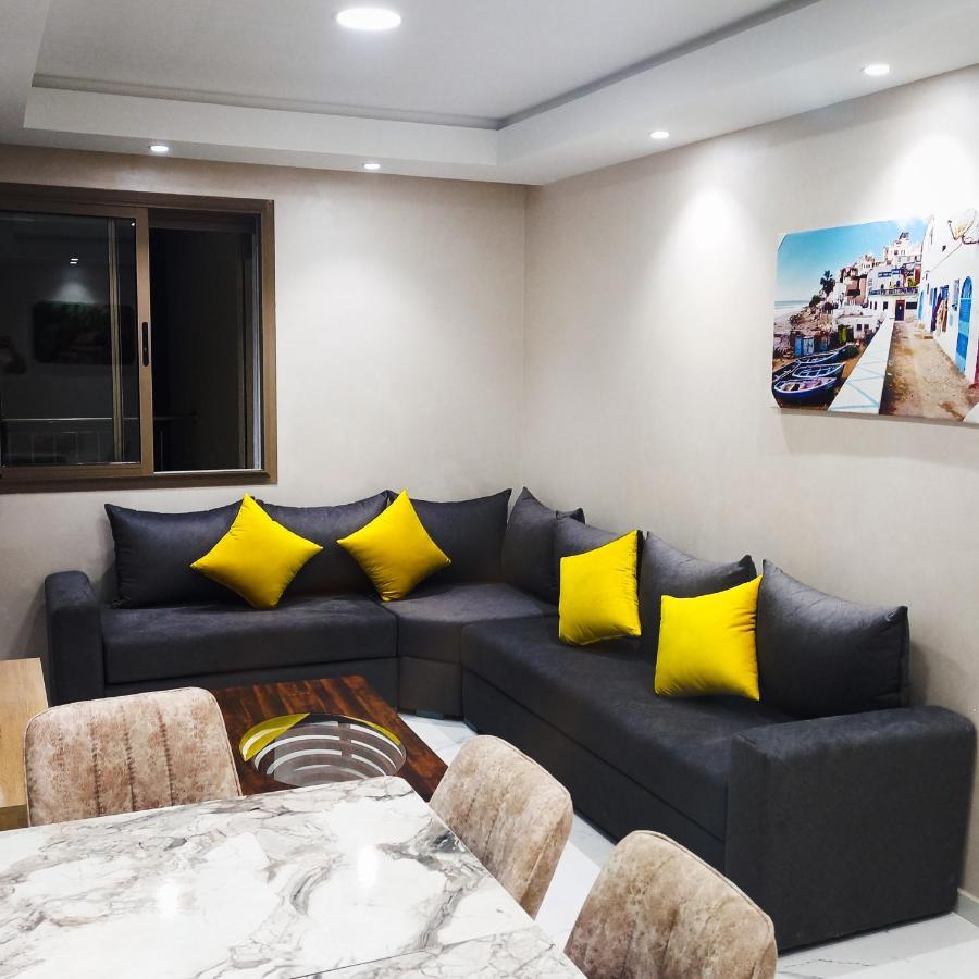 Super Apartement Totalement Neuf A Cote De Marjane Avec La Climatisation Et Wifi Tánger Exterior foto